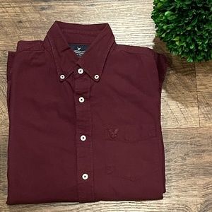 American Eagle Button Down Shirt - Small
